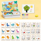 🔥Limited Sale 70%OFF🔥Magnetic Face Dress-Up Puzzle: Double-Sided Travel Game