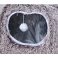 🐈2-in-1 Foldable Indoor Soft Round Cat Tunnel Bed