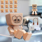 Charming Little Wooden Figure That Sways with 12PCS Expressions