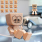 Charming Little Wooden Figure That Sways with 12PCS Expressions