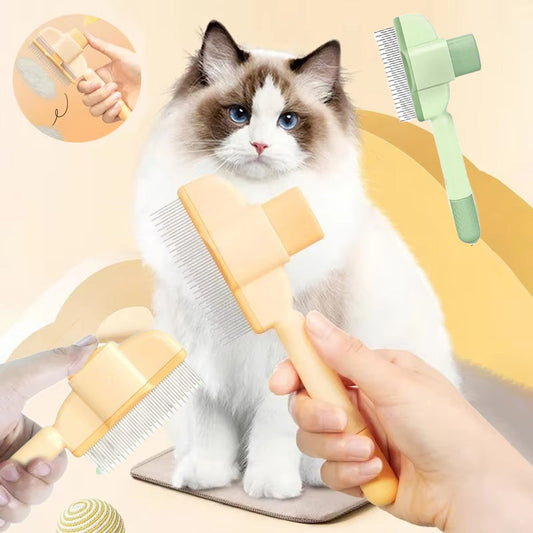 Portable Cleaning Comb for Pet Hair