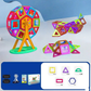 Educational Magnetic Building Blocks Set for Kids
