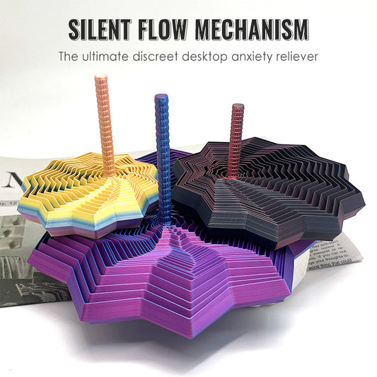 Limited-time offer: £10 off 🔥🧭Visual Magic Geometric Helix Tower Fidget