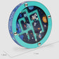 Double-Sided Wooden Marble Maze Game Toy