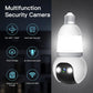 🔥All-New Upgrade✨4MP Light Bulb Security Camera 5G&2.4GHz Wireless Outdoor Indoor Camera with Night Vision