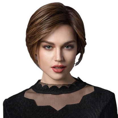 Short Brown Wig for Women