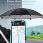☔📱Electric Bicycle Cell Phone Holder Umbrella