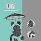 ☔📱Electric Bicycle Cell Phone Holder Umbrella