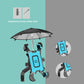 ☔📱Electric Bicycle Cell Phone Holder Umbrella