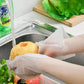 🥒✨Food Grade Transparent Thickened Disposable Gloves