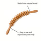 12 Rollers Curved Wooden Massage Stick🦾🦿🦴