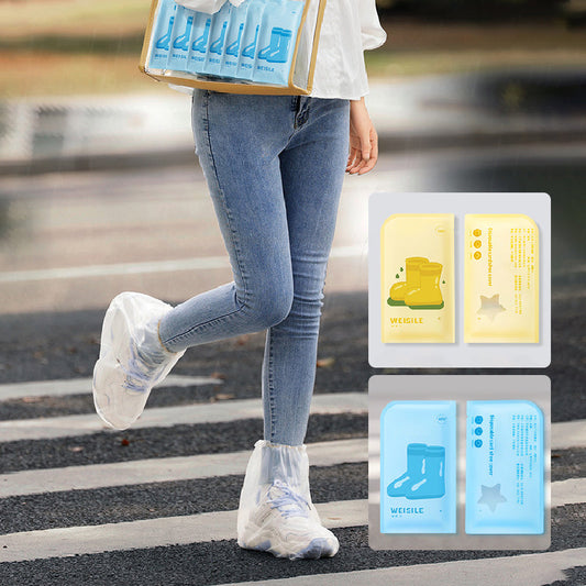 💧🦶Thickened Non-Slip Waterproof Rain Shoe Cover