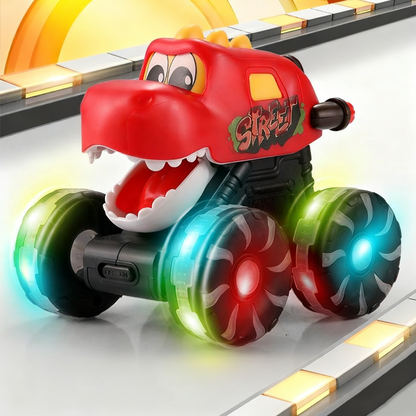 🦖🦕🐲Press & Go Dinosaur Toy Car With Lights💥