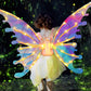 🎀🎁Rechargeable Electric Fairy Wings with LED Lights and Music🎀🎁