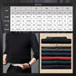 👔Men's Lapel Faux Two-Piece Knitted Shirt