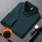 👔Men's Lapel Faux Two-Piece Knitted Shirt