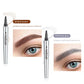 ✨Limited Time Offer - BUY 1 GET 1 FREE!!✨3D Waterproof Microblading Eyebrow Pen 4 Fork Tip Tattoo Pencil