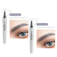 ✨Limited Time Offer - BUY 1 GET 1 FREE!!✨3D Waterproof Microblading Eyebrow Pen 4 Fork Tip Tattoo Pencil