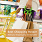 ✔Ergonomic Grocery Bag Carrier for Shopping & Travel