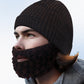🤣Warm Wacky Funny Knit Hat and Removable Beard Facemask