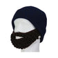 🤣Warm Wacky Funny Knit Hat and Removable Beard Facemask