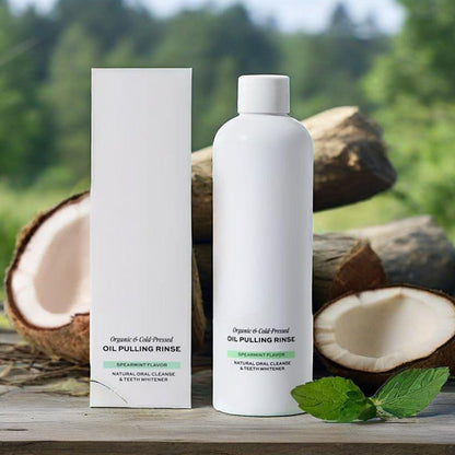 Spearmint Oil Pulling Mouthwash
