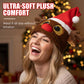 🎅🎅🎅Interactive Plush Christmas Character Hat