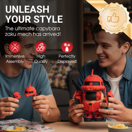 🤖Magnetic Assembly Capybara Mecha Figurine