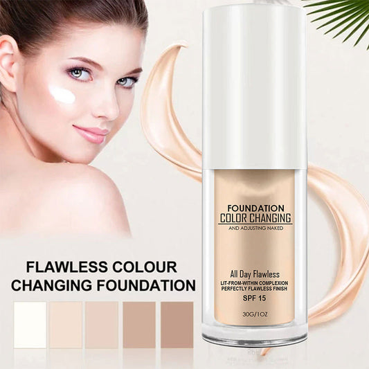 🧏‍♀️Flawless Colour Changing Foundation