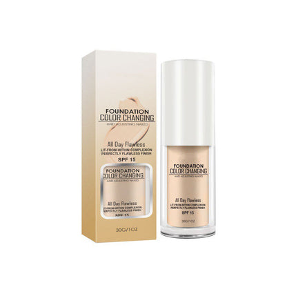 🧏‍♀️Flawless Colour Changing Foundation
