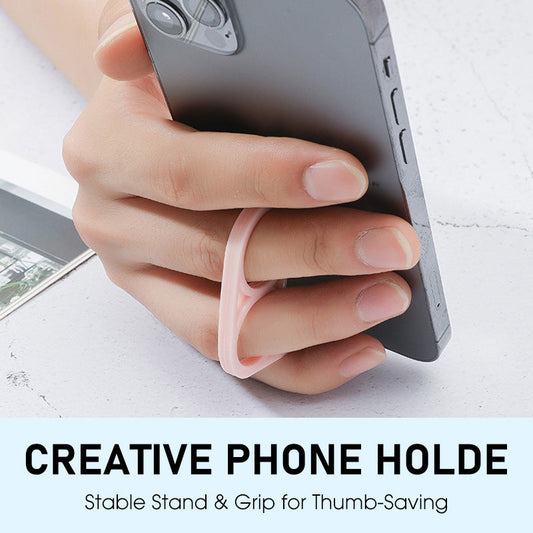 ⏳ Limited time 50% discount🔥 Creative Phone Holder: Stable Stand & Grip for Thumb-Saving