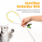 Fun Interactive Suction Cup Cat Wand Toy