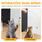 Fun Interactive Suction Cup Cat Wand Toy