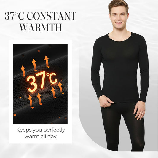 Unisex 37° Constant Temperature Thermal Top & Bottoms Set