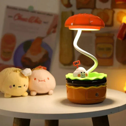 🍔NEW SHOP IN ! 50% OFF !!⏰Bright Burger Lamp✨