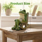 💯2026 Hot Sales🐸Solar Powered Frog in Rocking Chair Ornament🍃
