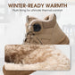 Winter Waterproof Steel Toe Work Boots for Men