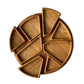 Detachable Divided Snack Serving Tray