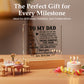 Heartfelt "To My Dad" Acrylic Plaque with Wooden Stand