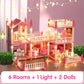 📢📢50% OFF!!⏰DIY Luminous Princess Castle Dollhouse