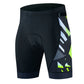 Men's 5D Gel Padded Cycling Shorts with 3 Pockets