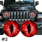 Beast Eyes Headlight Decals (1 Pair)