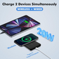 Magnetic Portable Wireless Charger with LED Display