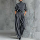 Women’s Elegant Turtleneck Top & High-Waist Pants Set