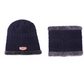 Knitted Neck-Warming Beanie 2-Piece Set