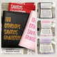 100-day Money-saving Envelope Challenge Binder
