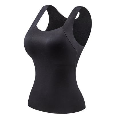 Women’s Thermal Tank Tops with Built-In Bra