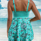 ✈️Free Shipping🏆Limited Time 50% Off! 💥👙Strap Top & Fitted Swim Shorts Separable Swimsuit 
