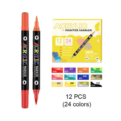 🔥Double-Ended Art Markers for Professionals & Beginners!