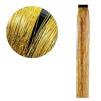 Sparkling Clip-in Hair Tinsel